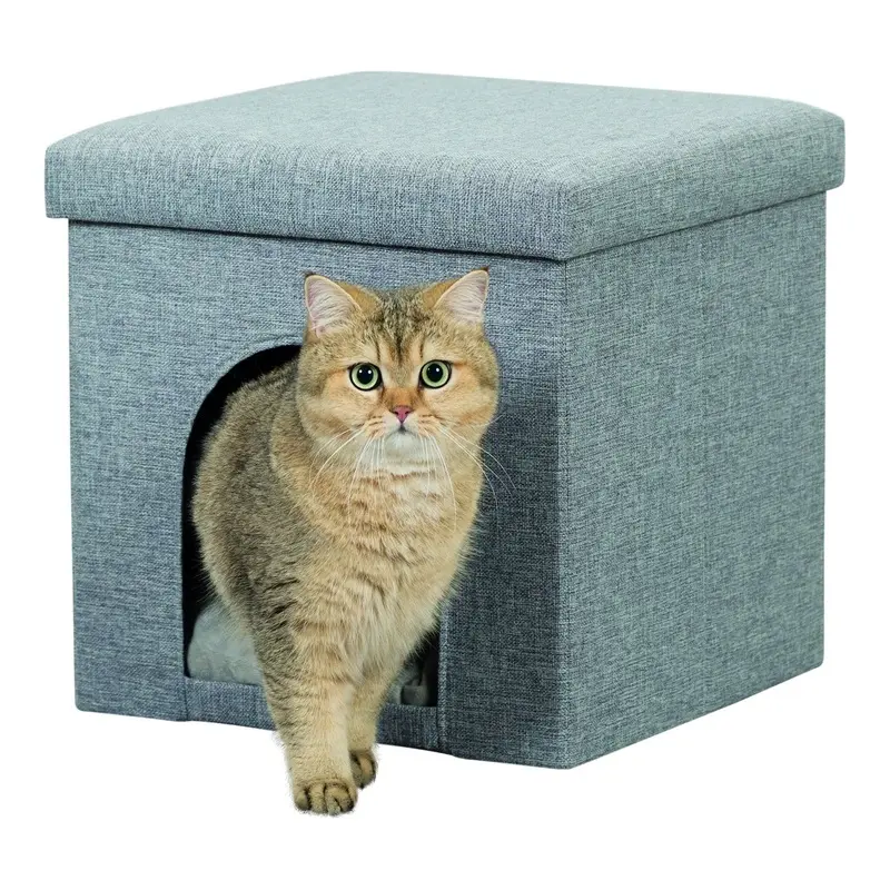 Trixie Alois cuddly cave, 38 x 40 x 38 cm, grey
