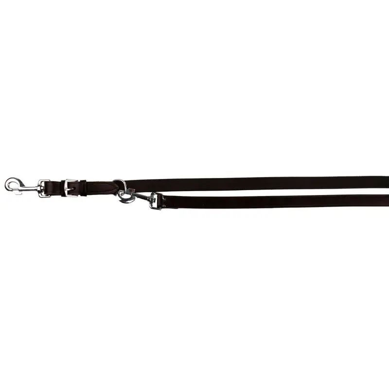 Trixie Active adjustable leash, L-XL: 2.00 m/22 mm, black