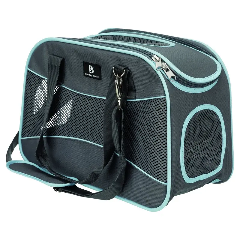 Trixie Alison carrier, 20 x 29 x 43 cm, grey/blue
