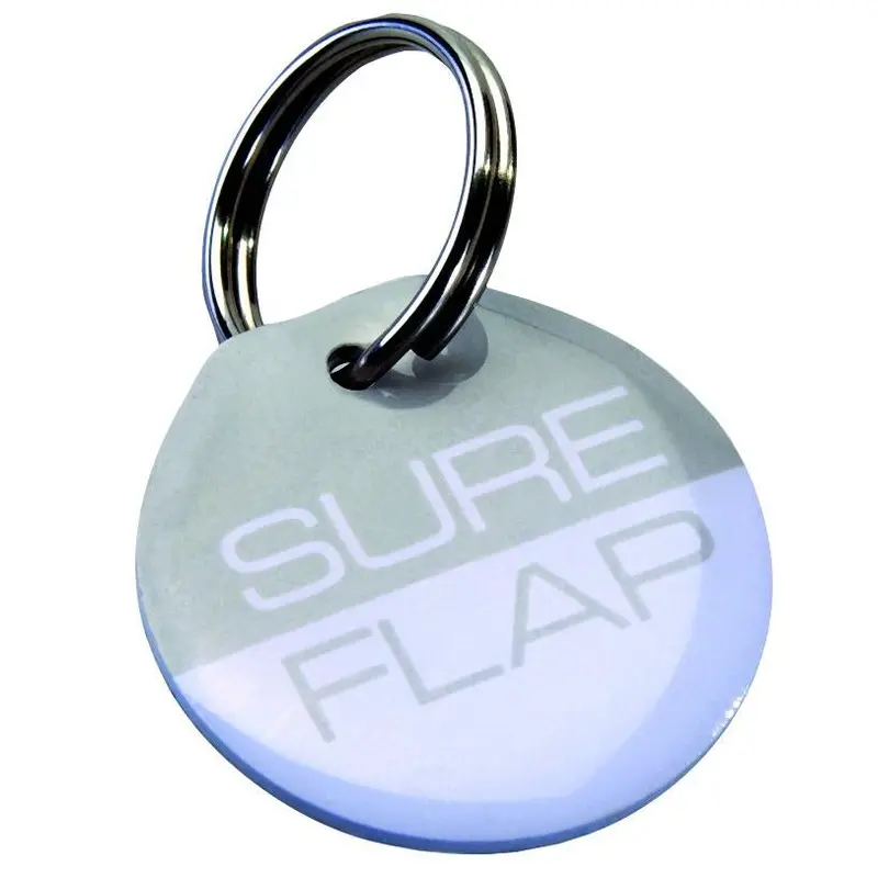 Trixie SureFlap set with 2 RFID collar tags, diam. 2.5 cm, 2 pcs.