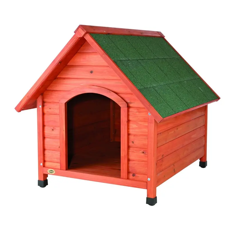 Trixie natura dog kennel with saddle roof, M-L: 83 x 87 x 101 cm, tan