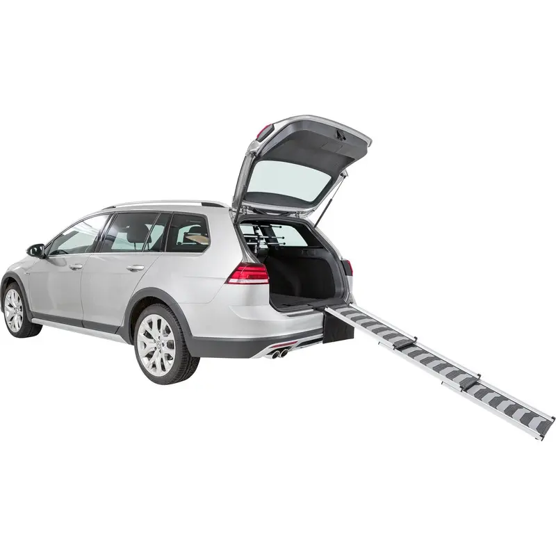 Trixie Ramp, 3-fold telescopic, 40 x 78??175 cm, 6.8 kg, black/grey