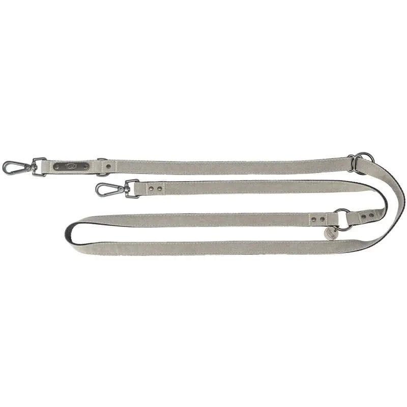 Trixie CityStyle V-Lead, cotton, ML: 2.00 m/20 mm, light grey