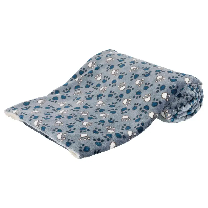 Trixie Tammy blanket, 150 x 100 cm, blue/beige