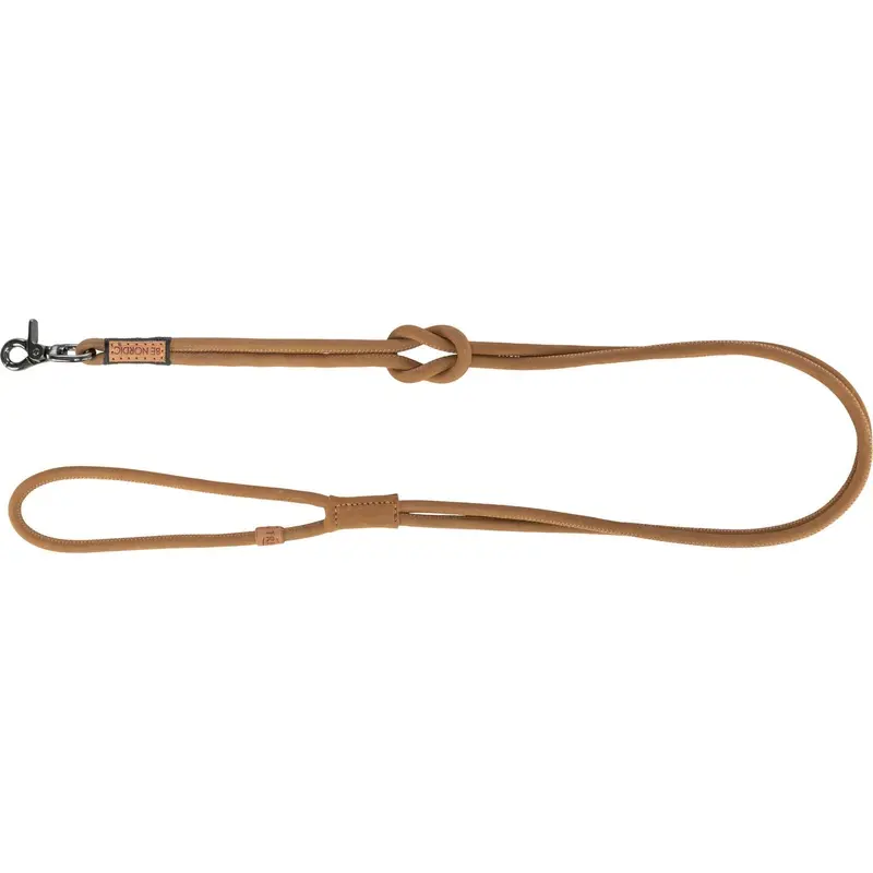 Trixie BE NORDIC lead, leather, XS-L: 1.20 m/ 8 mm, brown