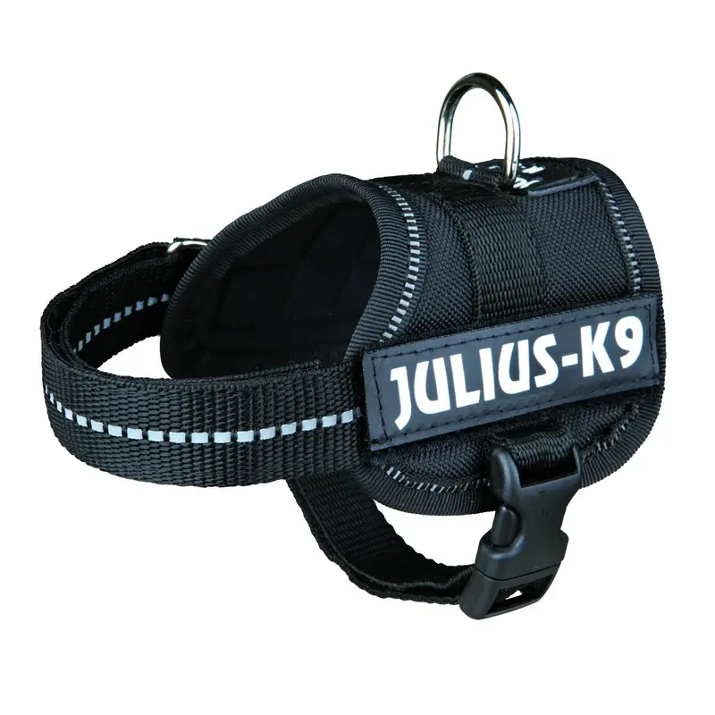 Trixie Julius-K9 Powerharness, Baby 1/XS: 30-40 cm, black