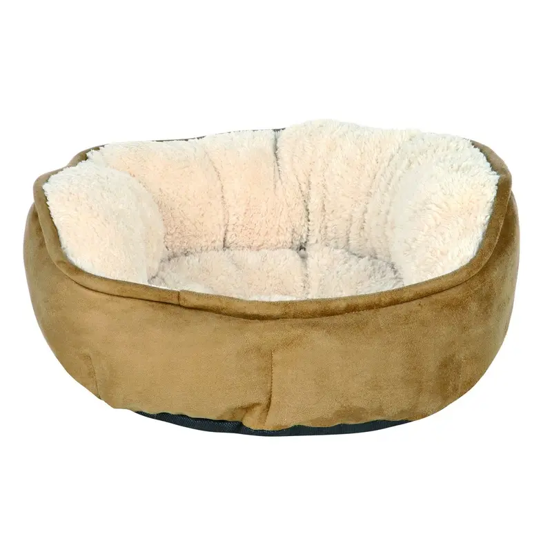 Trixie Cosma bed, diam. 50 cm, brown/beige