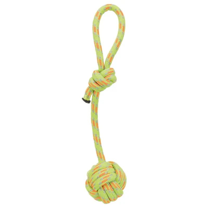 Trixie Playing rope with woven-in ball, diam. 7 x 37 cm