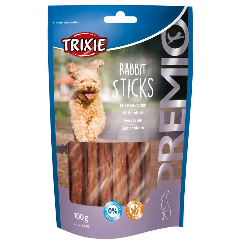 Trixie PREMIO Rabbit Sticks, 100 g