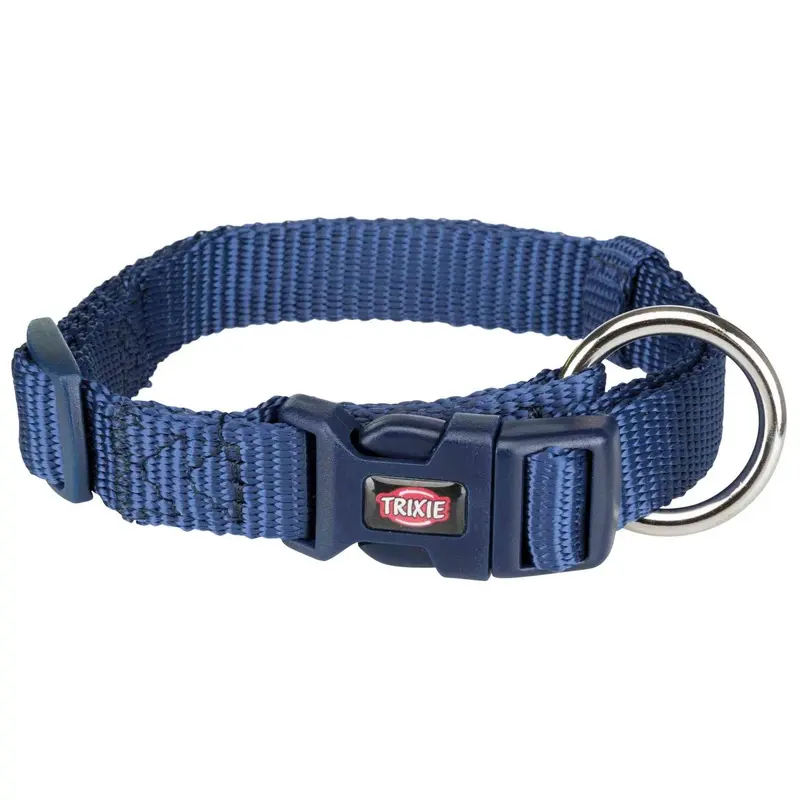 Trixie Premium collar, M-L: 35-55 cm/20 mm, indigo