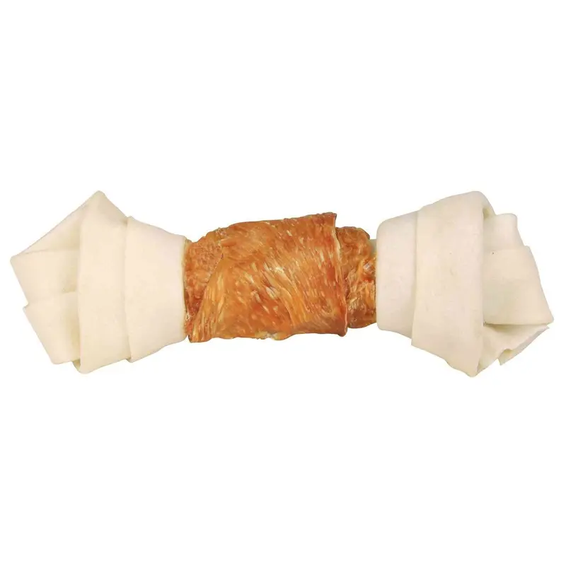 Trixie Denta Fun knotted chewing bone, chicken, 18 cm, 120 g