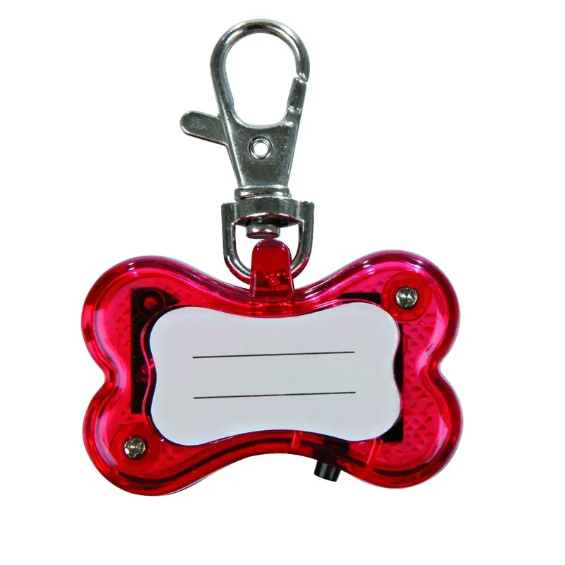 Trixie Flasher for dogs, 4.5 x 3 cm, red