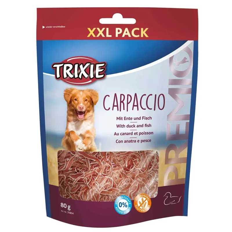 Trixie PREMIO Carpaccio with duck and fish, 80 g