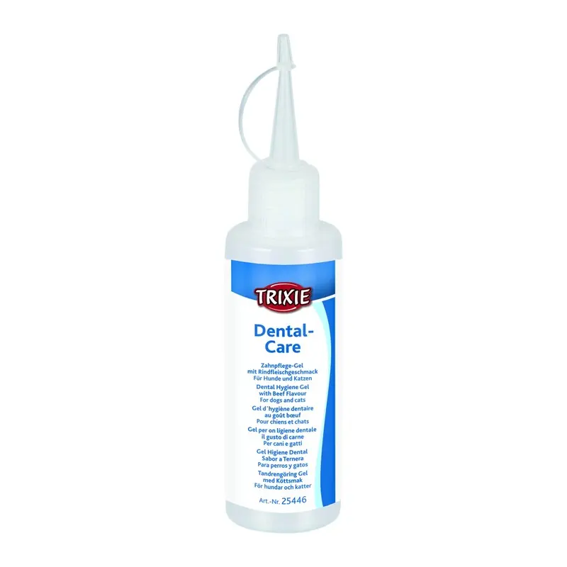 Trixie Dental hygiene gel with beef flavour, dog/cat, 100 g