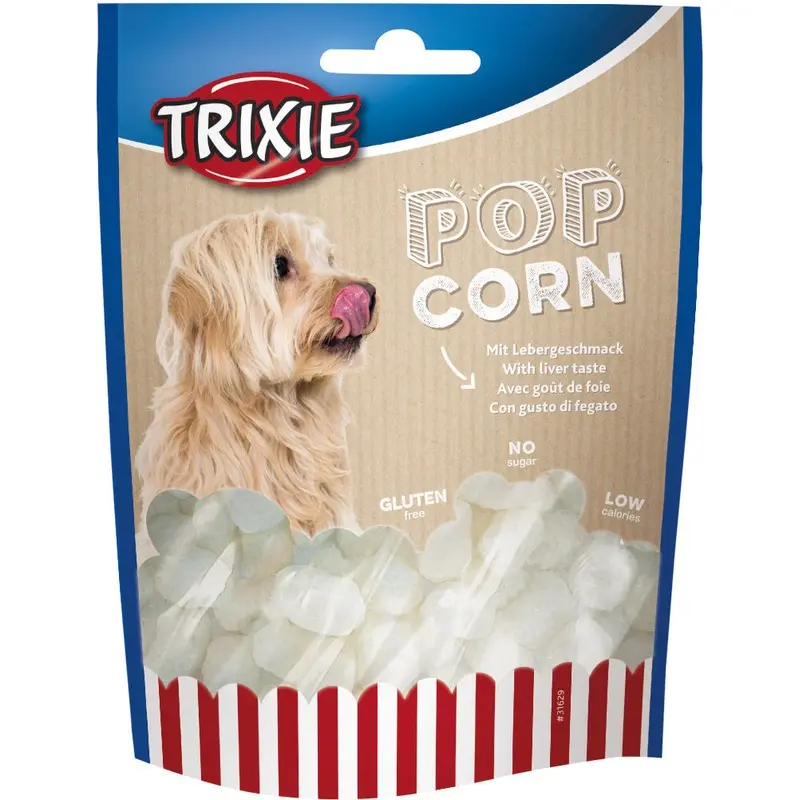 Trixie Popcorn with liver taste, 100 g