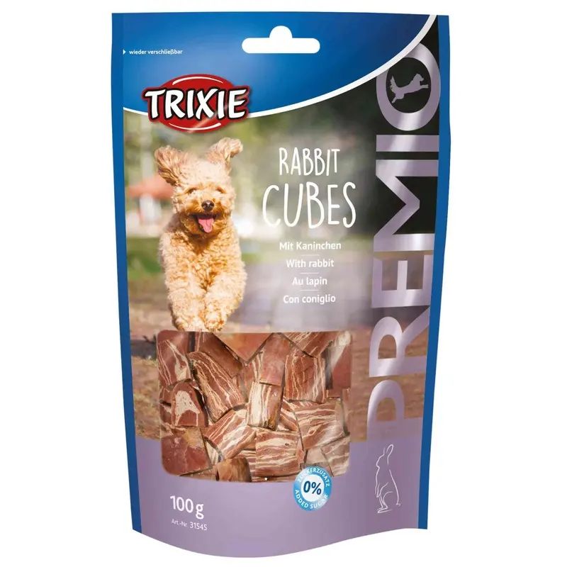 Trixie PREMIO Rabbit Cubes, 100 g
