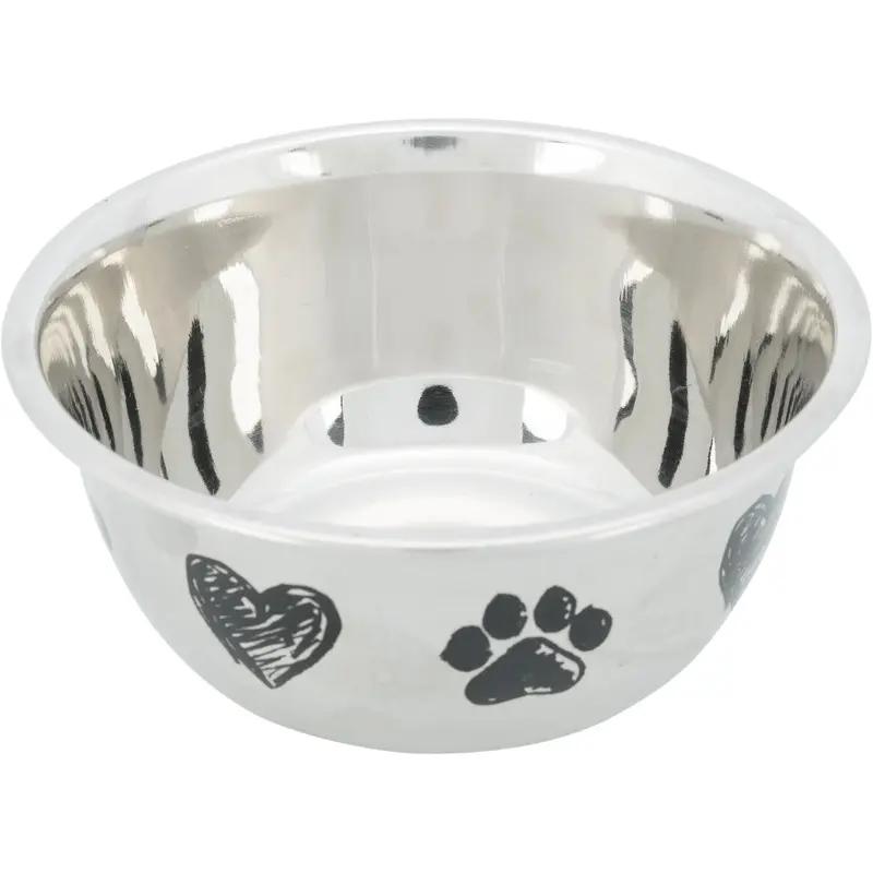 Trixie Bowl, stainless steel, 0.5 l/ 13 cm