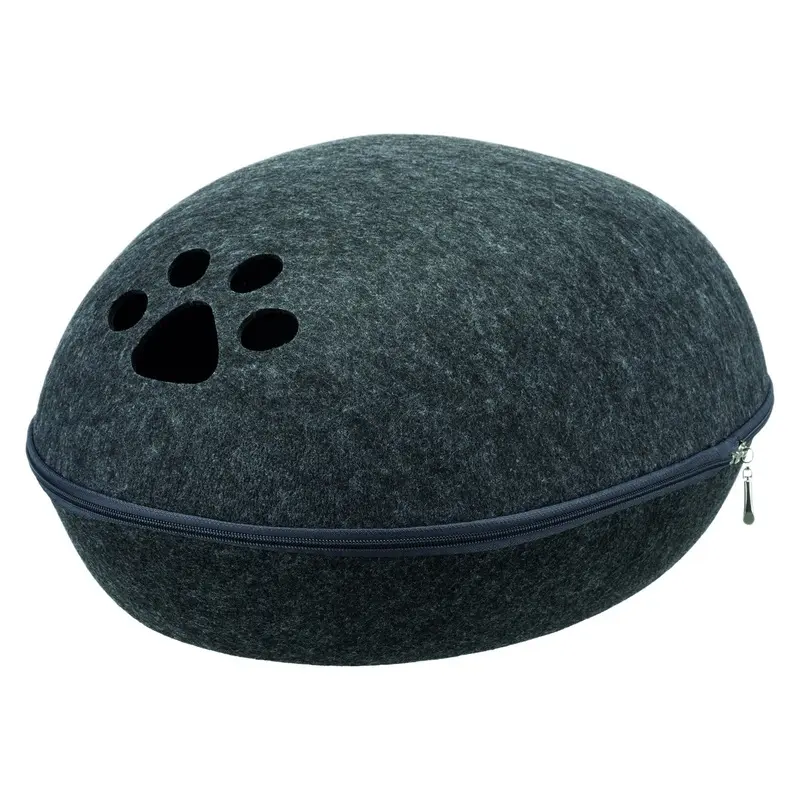 Trixie Liva cuddly cave, felt, 40 x 24 x 47 cm, anthracite