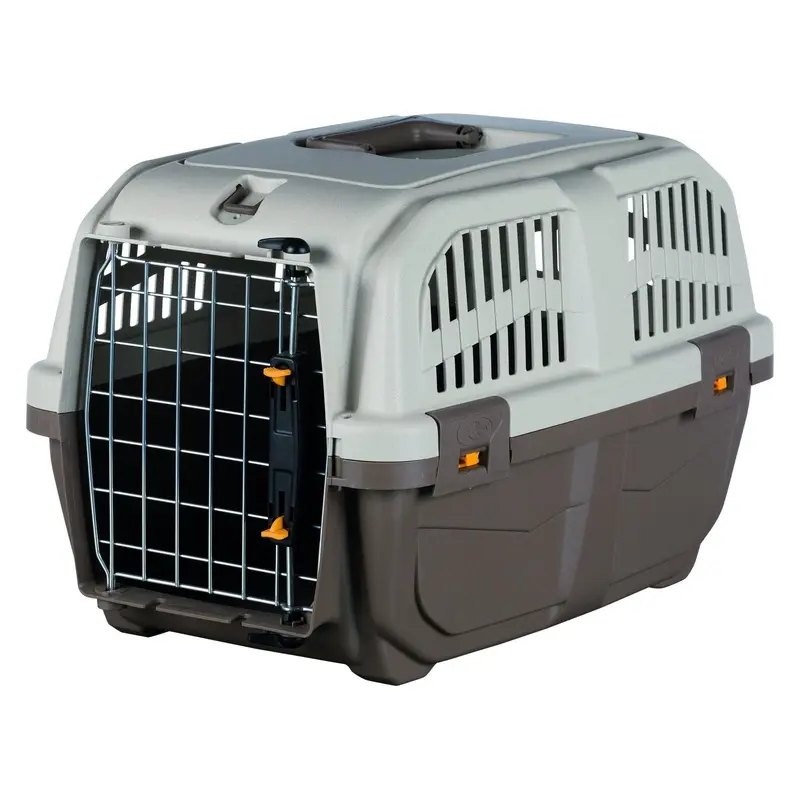 Trixie Skudo 1 transport box, XS: 30 x 32 x 49 cm, taupe/sand