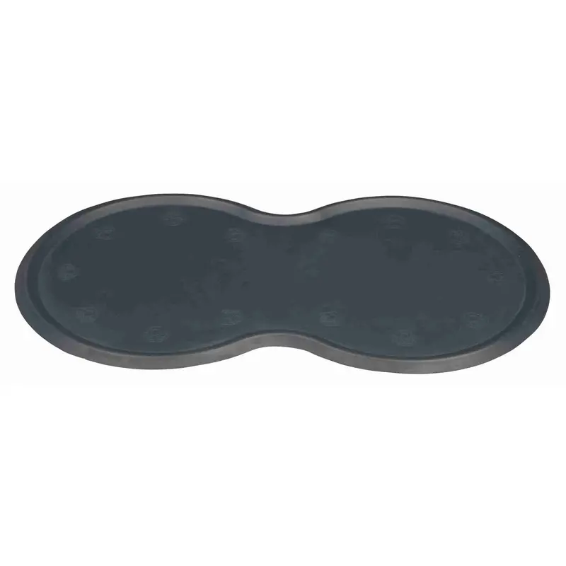 Trixie Place mat, natural rubber, 45 x 25 cm, dark grey