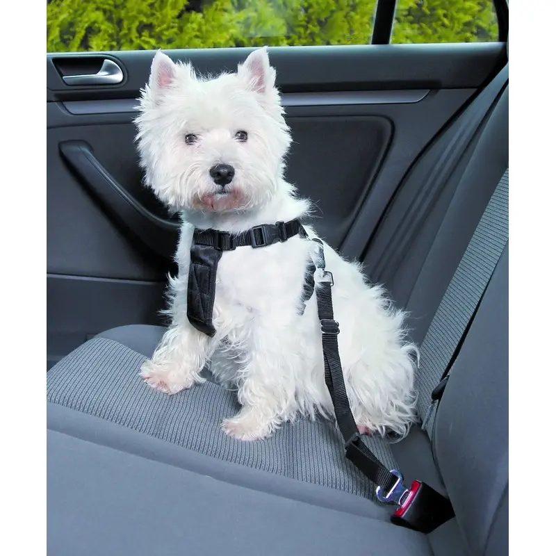 Trixie Car harness, S: 30-60 cm, black