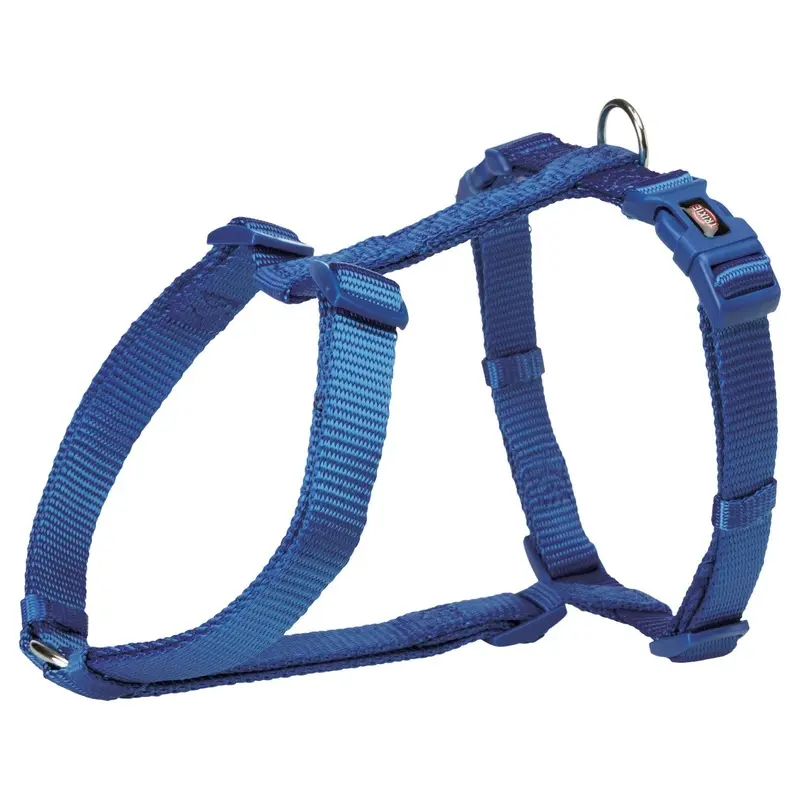 Trixie Premium H-harness, XS-S: 30-44 cm/10 mm, royal blue