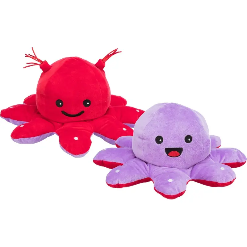 Trixie Reversible octopus plush, 35 cm