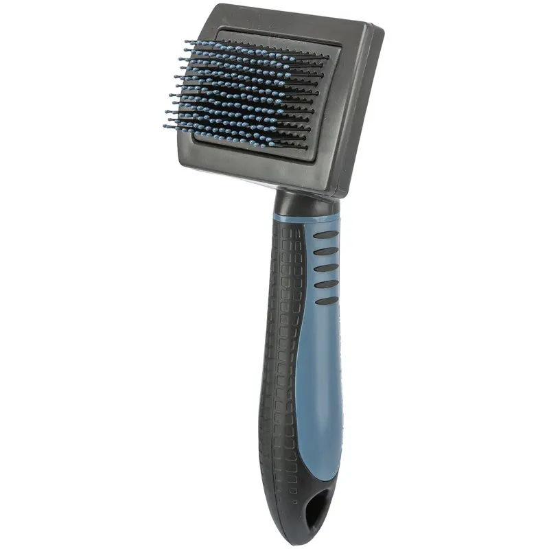 Trixie Soft brush with extra soft plastic bristles, 7 x 16 cm
