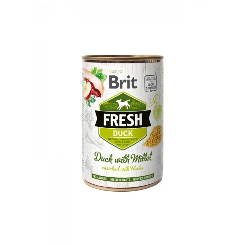 Brit Fresh Duck with Millet