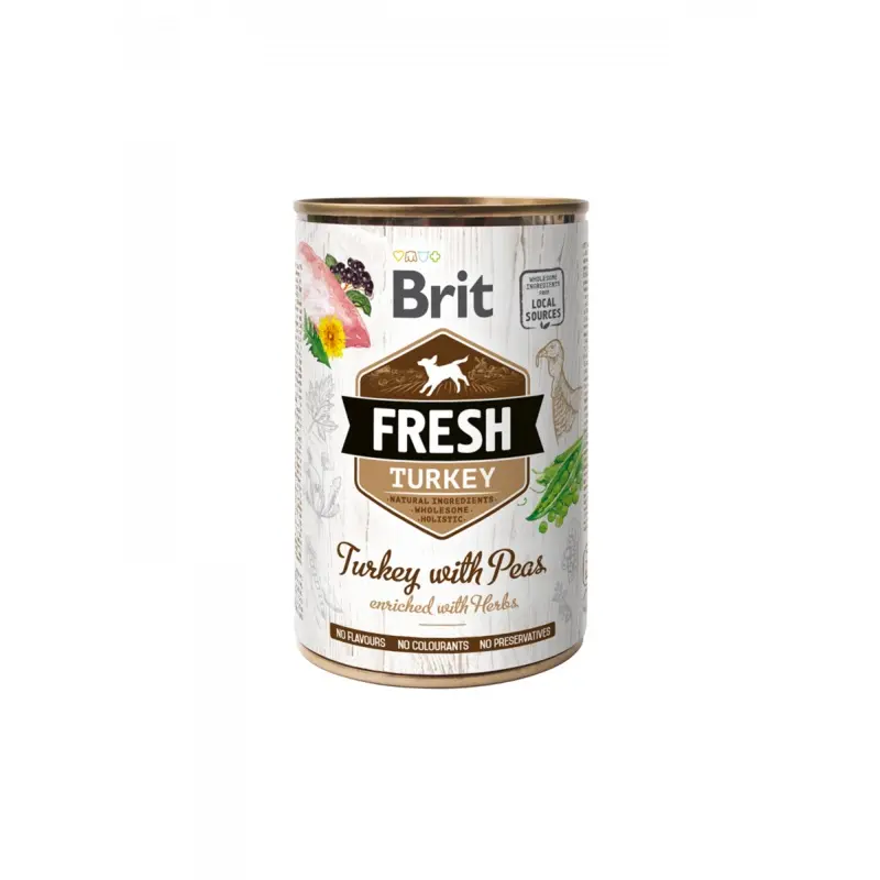Brit Fresh Turkey with Peas