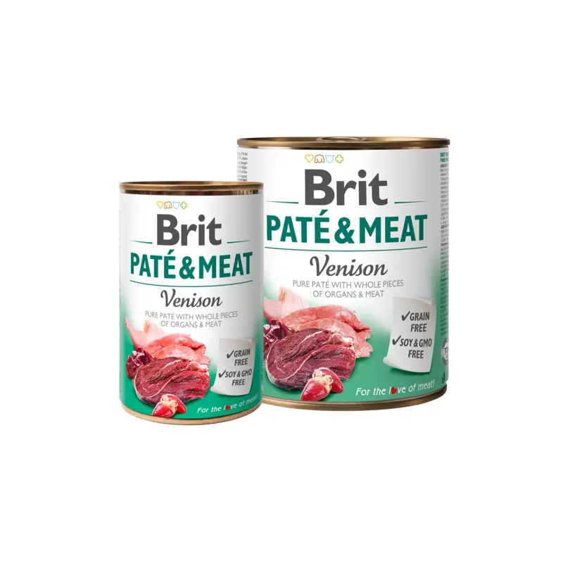 BRIT PAT & MEAT VENISON