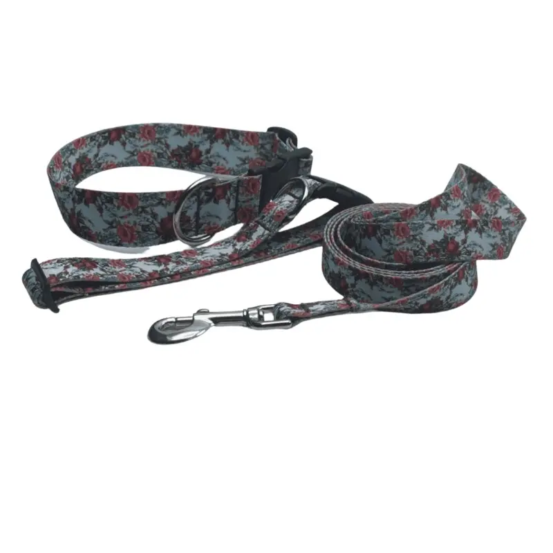 Rose Garden Dog Collars  (1.5" Wide)(Discontinued)