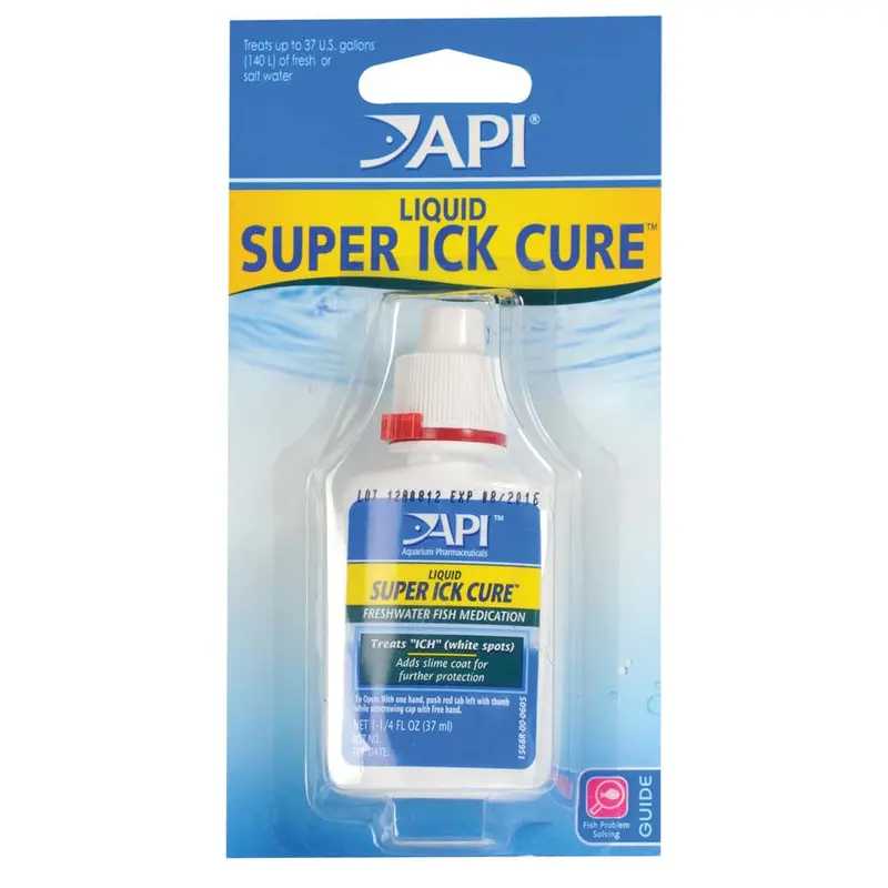 API Super Ick Cure Freshwater Fish Liquid Medication 1.25 fl. oz