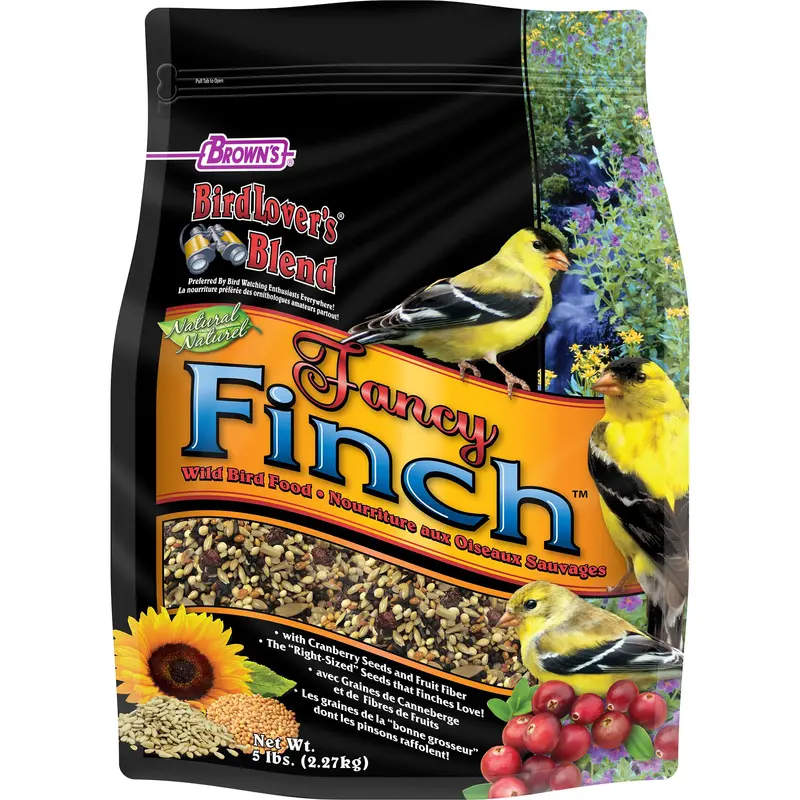 FM Brown's Bird Lover's Blend Fancy Finch with Cranberries 6 / 5 lb 