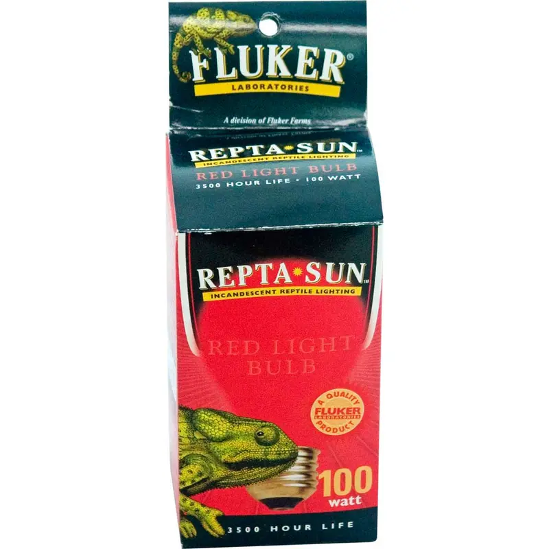 Fluker's Repta-Sun Incandescent Reptile Red Heat Bulb 40 Watts