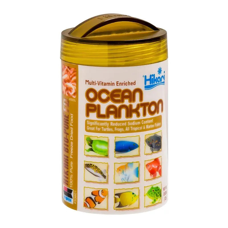 Hikari Bio-Pure Freeze Dried Ocean Plankton Fish Food 0.42 oz