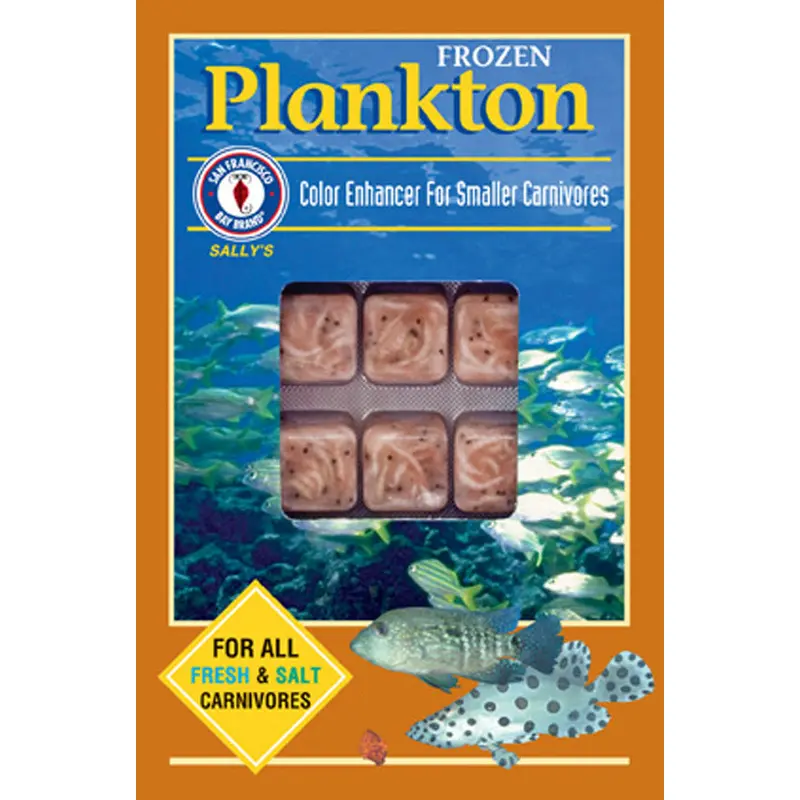 San Francisco Plankton Frozen Fish Food 3.5 oz SD-5