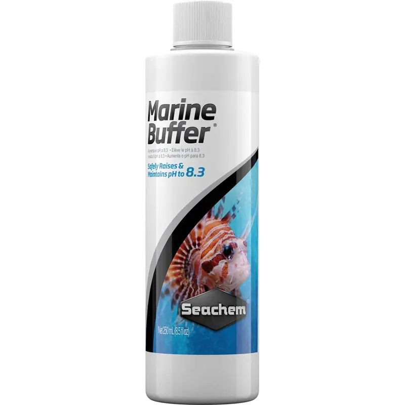 Seachem Liquid Marine Buffer Saltwater Aquarium Water Treatment 16.9 fl. oz