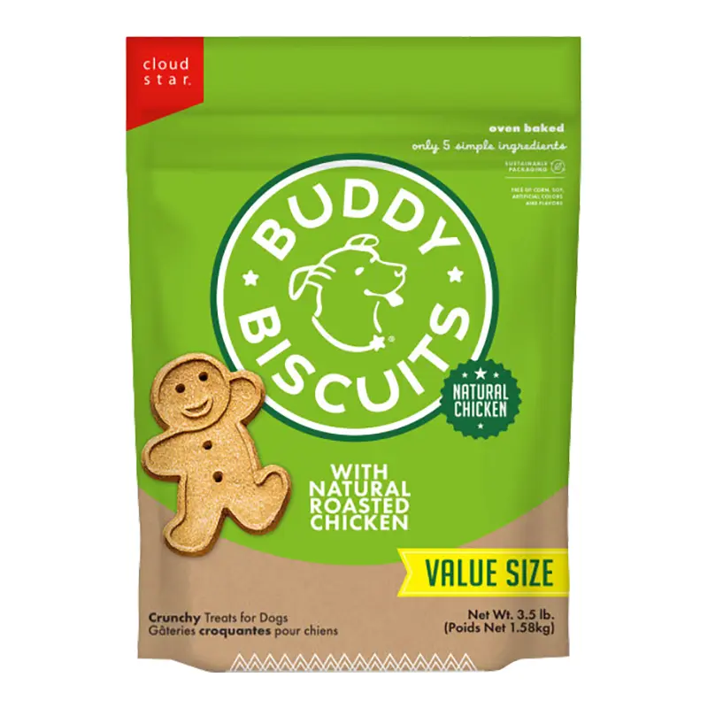 Cloud Star Buddy Biscuits Roasted Chicken 3.5lb 