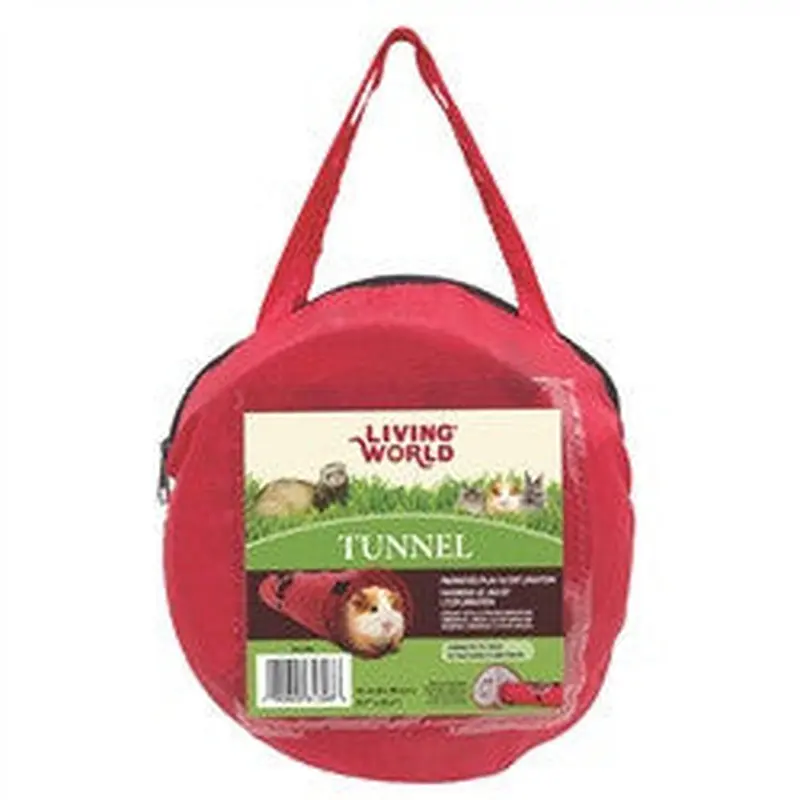 Living World Tunnel Red and Grey Medium 61396
