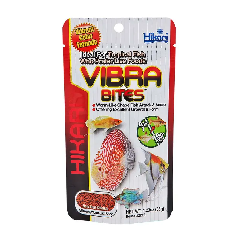 Hikari Vibra Bites Tropical Fish Food 1.23 oz