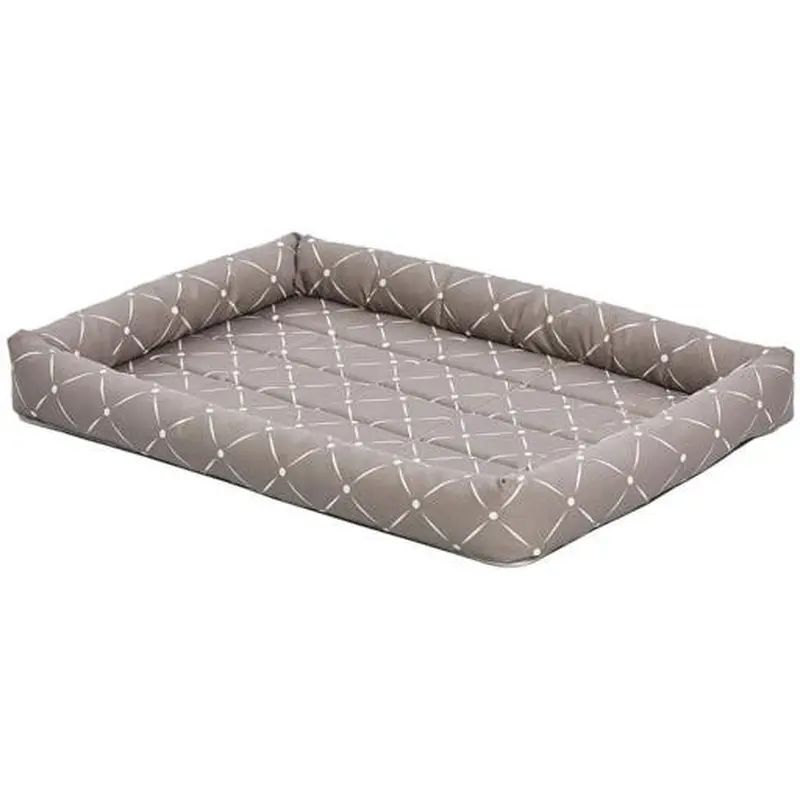 Midwest Quiet Time Ashton Bolster Bed Mushroom 30" 