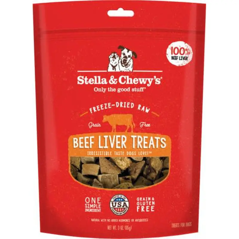 Stella & Chewy's Beef Liver Treats 3 oz 
