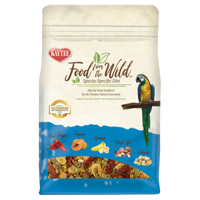 Kaytee Food from the Wild, Macaw Food, 2.5 Pounds