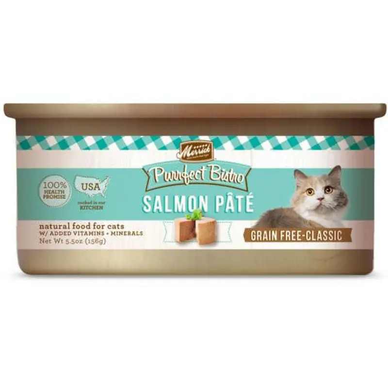 Merrick Purrfect Bistro Salmon Pate 24/5.5oz 