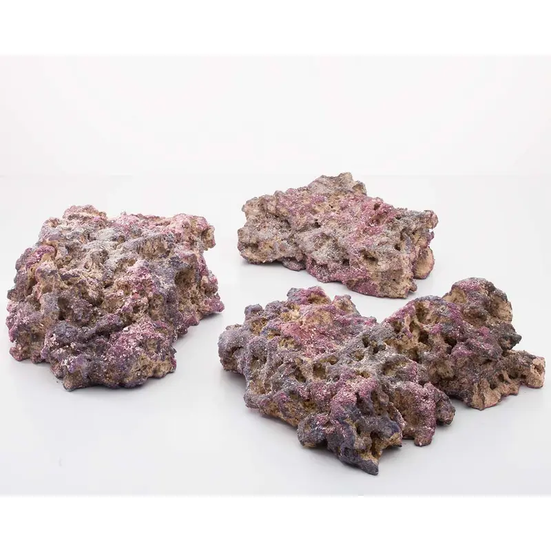 CaribSea LifeRock Shelf Purple, Brown 40 lb