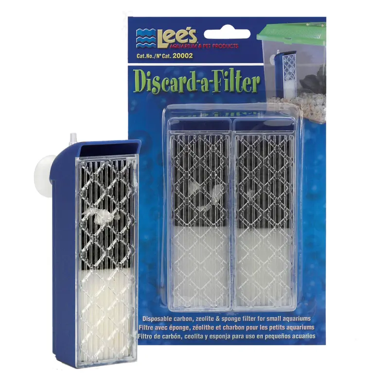 Lees Discard-A-Filter Blue 2 Pack