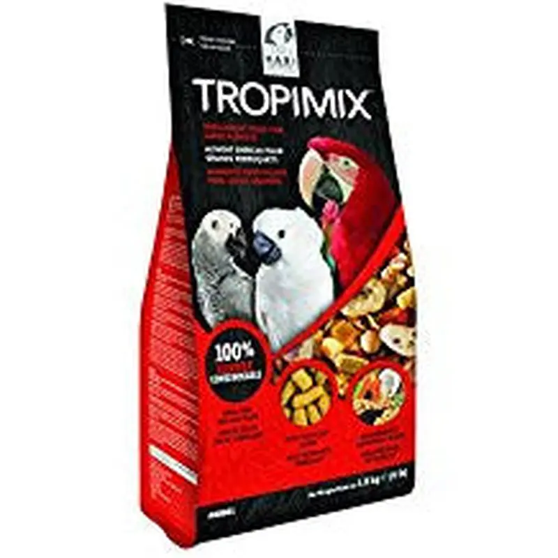 Hagen Hari Tropimix Large Parrot Food Mix 4lb. 1.8 Kg 80661