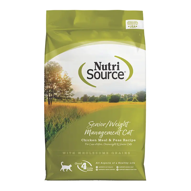 NutriSource Senior Weight Management Cat 16lb