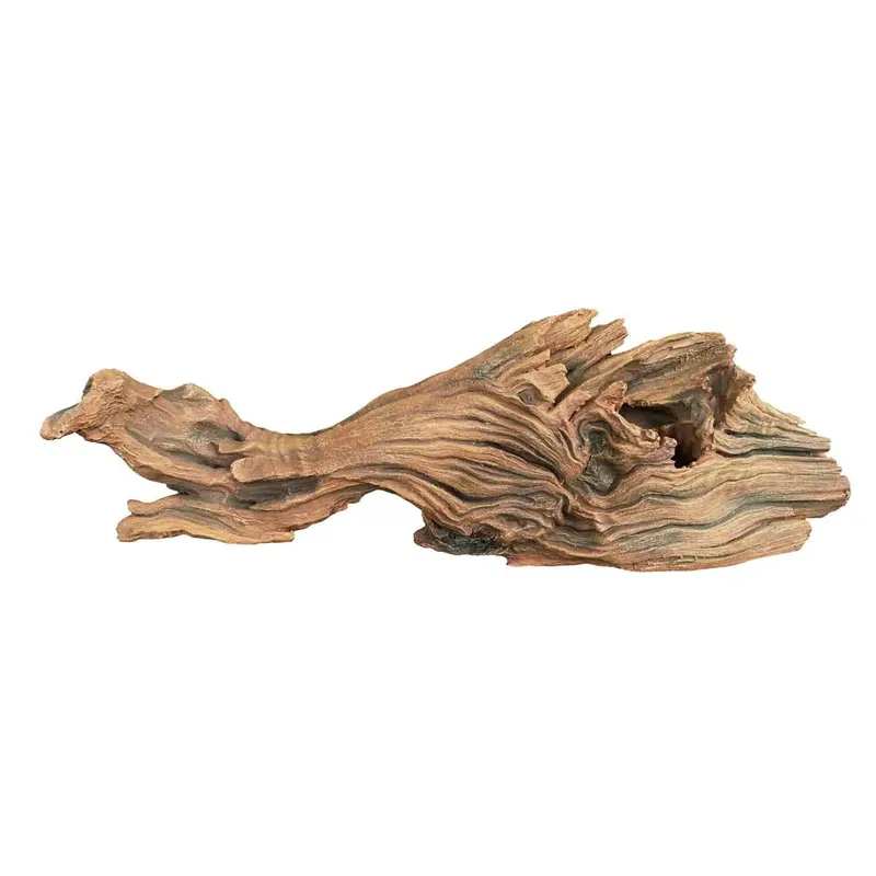 Weco Wecorama Aquarama African Wood Hollow Brown 15.4in LG